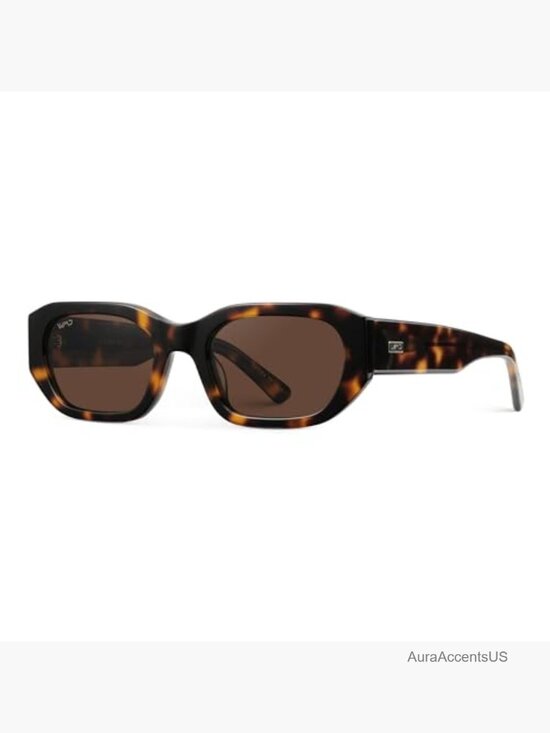 Women\'s Chunky Rectangular Sunglasses - Polarized UV Protection